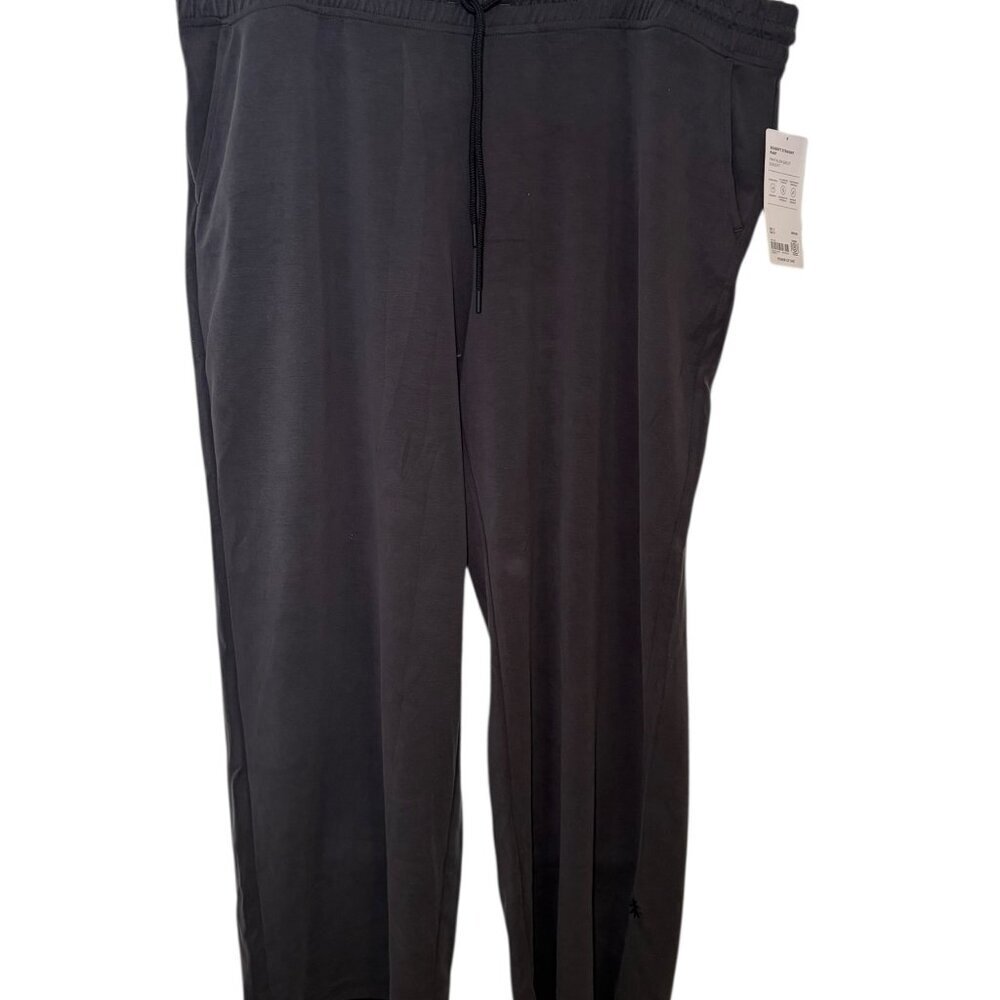 Athleta Seasoft Mid Rise Straight Pant Black 2X NWT Tencel Stretch - Picture 2 of 6